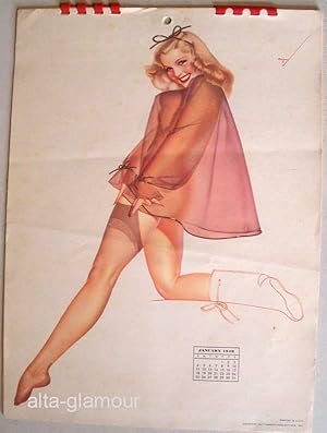 PETTY PIN-UP GIRLS - 1948 CALENDAR