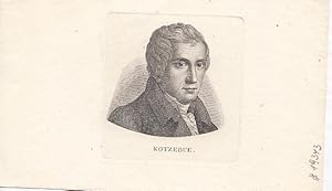 Bild des Verkufers fr Portrt. Brustbild, halbrechts. Original - Kupferstich (anonym), Blattgre: 17,8 x 11,3 cm, ca. 1800. zum Verkauf von Antiquariat Michael Eschmann