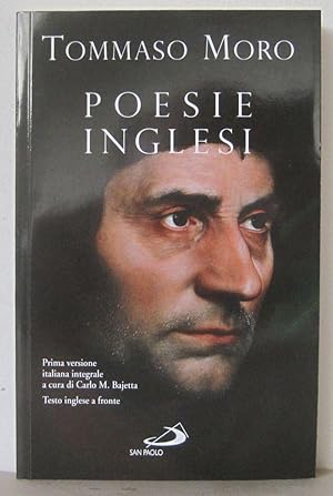 Tommaso Moro: Poesie Inglesi.