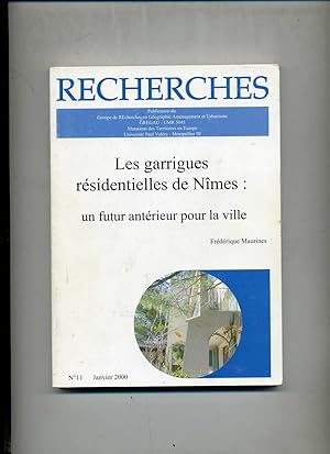 LES GARRIGUES RESIDENTIELLES DE NIMES:un futur antérieur.