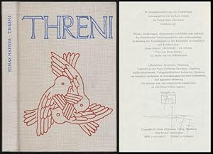 Imagen del vendedor de Threni. [Signiertes Exemplar]. a la venta por Antiquariat Lenzen