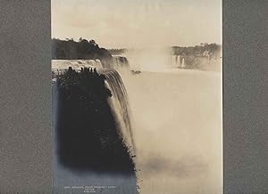 Niagara, from Prospect Point B&W photo 1895 by Notman