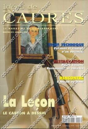 IDEES DE CADRES. LE MAGAZINE DE L'ENCADREMENT. BIMESTRIEL N°3. AVRIL/MAI 1998. CENTRAGE ET FIXATI...