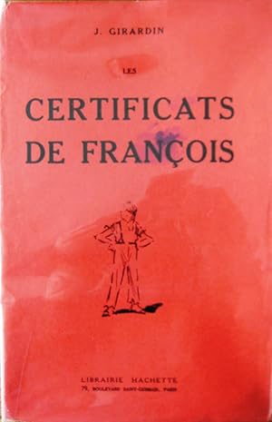 Les certificats de François