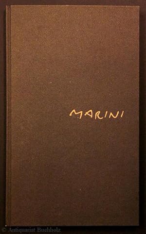 Gedichte von Egle Marini mit Zeichnungen von Marino Marini. Deutsch von Alexander Lernet-Holenia