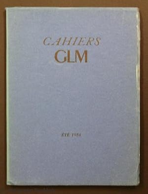 Cahiers GLM. Été 1954