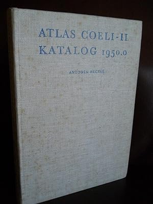 Bild des Verkufers fr Atlas Coelli II [Atlas of the Heavens] Katalog 1950.0 zum Verkauf von dC&A Books