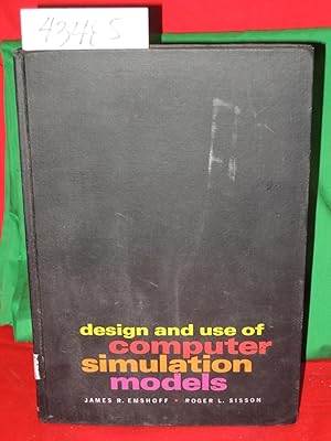Bild des Verkufers fr Design And Use Of Computer Simulation Models 1971 zum Verkauf von Princeton Antiques Bookshop