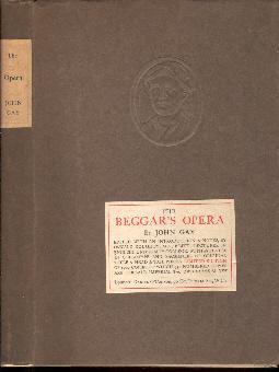 Imagen del vendedor de The Beggar s Opera By John Gay. With an Introduction by Oswald Doughty, Lecturer in English, University College, London, Twenty-Eight Plates in Collotype and a Facsimile Title of the First Edition [& Head & Tail Pieces]. a la venta por Peter Keisogloff Rare Books, Inc.