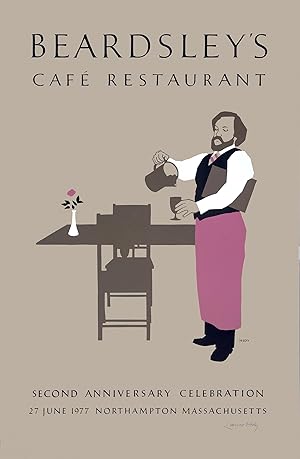 Beardsley's Cafe Restaurant. [Poster]