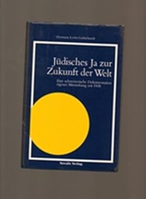 Imagen del vendedor de Judisches ja zur Zukunft der Welt a la venta por Sonnets And Symphonies