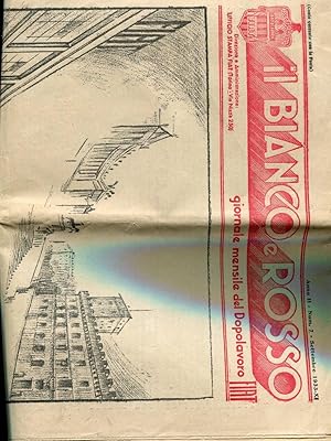 IL BIANCO E ROSSO, giornale mensile del dopolavoro FIAT (Anno II num. 7 del settembre 1933), Tori...