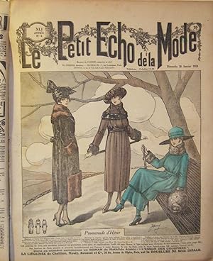 Imagen del vendedor de Le Petit Echo De La Mode 1919 a la venta por Domifasol