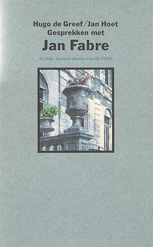 Seller image for Gesprekken Met Jan Fabre for sale by The land of Nod - art & books