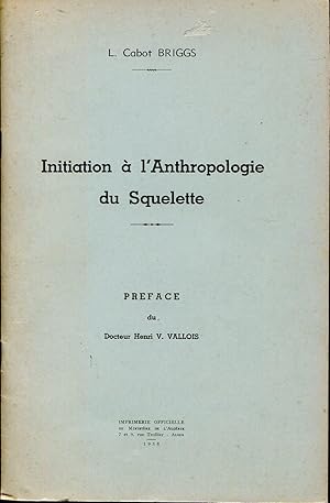 Seller image for Initiation  l'anthropologie du squelette for sale by Sylvain Par