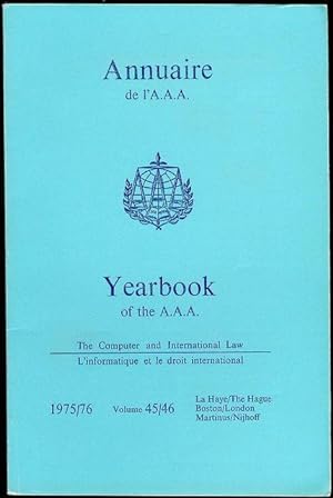 Seller image for Annuaire AAA / AAA Yearbook 1975/76 for sale by Bookmarc's