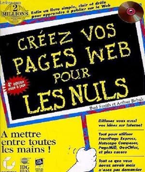 Immagine del venditore per CREER VOS PAGES WEB POUR LES NULS venduto da Le-Livre