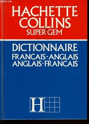 Bild des Verkufers fr DICTIONNAIRE FRANCAIS ANGLAIS - ANGLAIS FRANCAIS zum Verkauf von Le-Livre