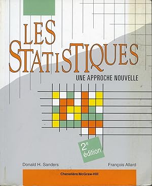 Seller image for Les Statistiques Une Approche Nouvelle for sale by Librairie Le Nord