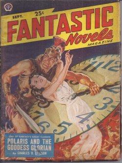 Imagen del vendedor de FANTASTIC NOVELS: September, Sept. 1950 ("Polaris and the Goddess Glorian") a la venta por Books from the Crypt