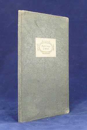 Bild des Verkufers fr Eight Songs of William Blake. zum Verkauf von John Windle Antiquarian Bookseller, ABAA