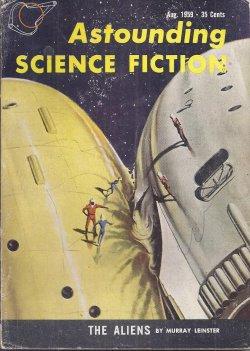 Imagen del vendedor de ASTOUNDING Science Fiction: August, Aug. 1959 a la venta por Books from the Crypt