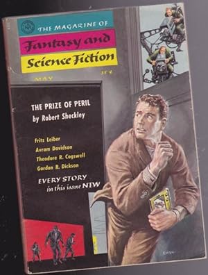 Imagen del vendedor de The Magazine of Fantasy and Science Fiction May 1958 - A Matter of Technique, Up the Close and Dun the Stair, Gorilla Suit, Things, The Prize of Peril, Rump-Titty-Titty-Tum-TAH-Tee, ---and Curiouser, Have Your Hatreds Ready, The Duel. ++ a la venta por Nessa Books