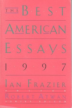 Seller image for THE BEST AMERICAN ESSAYS 1997. for sale by Bookfever, IOBA  (Volk & Iiams)