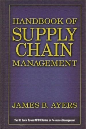 Bild des Verkufers fr Handbook of Supply Chain Management zum Verkauf von Works on Paper