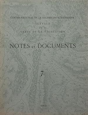 Essai d'une Cartographie agronomique (concernant la distribution géographique d'espèces fruitière...