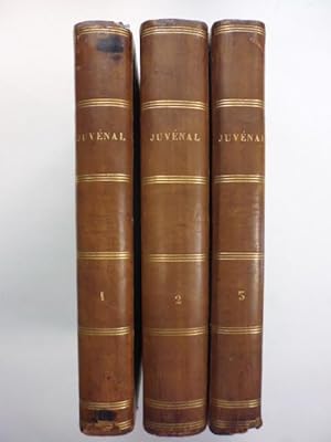 Satires de D. J. Juvénal, traduites en vers français, avec le texte en regard, et accompagnées de...