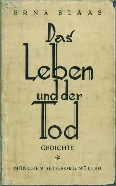 Seller image for Das Leben und der Tod. Gedichte. for sale by Antiquariat Weinek