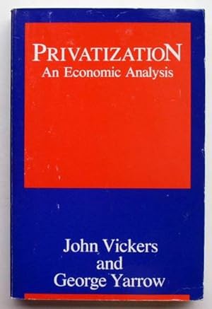 Image du vendeur pour Privatization: An Economic Analysis. mis en vente par Lost and Found Books