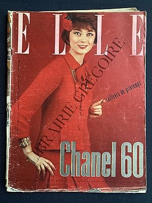 ELLE-N°738-12 FEVRIER 1960-CHANEL 60
