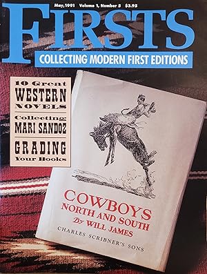 Firsts Magazine, Collecting Modern Firsts Editions, May 1991, Vol. 1, No. 5