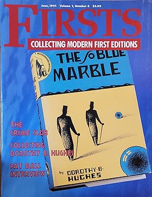 Firsts Magazine, Collecting Modern Firsts Editions, June 1991, Vol. 1, No. 6