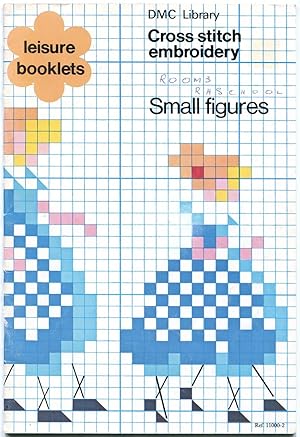 Imagen del vendedor de DMC Library : Cross Stitch Embroidery : Small Figures. a la venta por Lost and Found Books