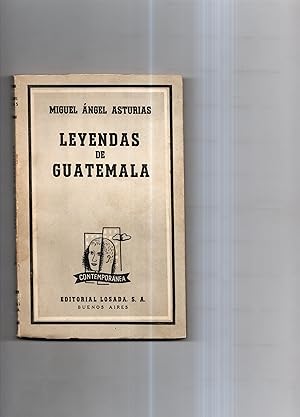 Bild des Verkufers fr LEYENDAS DE GUATEMALA zum Verkauf von Librairie CLERC