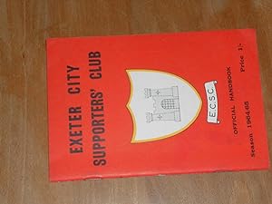 Exeter City Supporters Club Official Handbook 1964/65