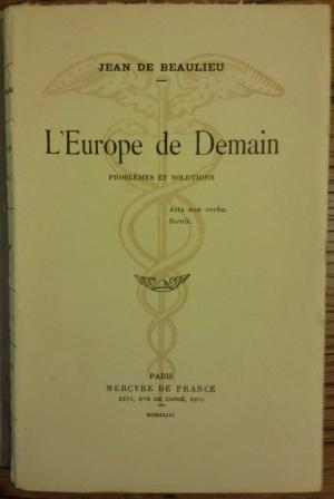 L'Europe de demain - Problèmes et Solutions