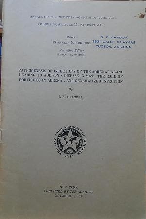 Pathogenesis of Infections of the Adrenal Gland Leading to Addison's Disease in Man: The Role of ...