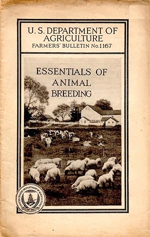 Bild des Verkufers fr Essentials of Animal Breeding Farmers' Bulletin No. 1167 zum Verkauf von Book Booth