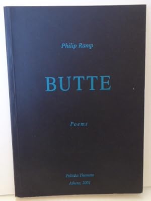 Seller image for BUTTE: POEMS [SIGNED] for sale by RON RAMSWICK BOOKS, IOBA