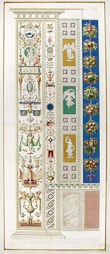 Image du vendeur pour Decorative pilaster with fruit, flowers, and tendrils mis en vente par Donald A. Heald Rare Books (ABAA)