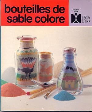 Bouteilles de sable coloré