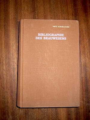 Bibliographie des Brauwesens