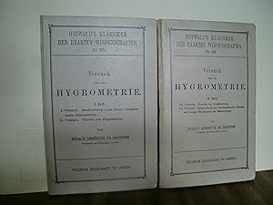 Versuch über die Hygrometrie. I. und II. Heft. Ostawald s Klassiker der exakten Wissenschaften Nr...