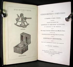 Bild des Verkufers fr The Chronometer`s Companion; zum Verkauf von Antiquaria Bok & Bildantikvariat AB