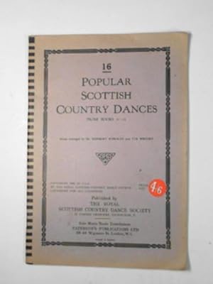 Bild des Verkufers fr 16 popular Scottish country dances from Books 6-16 zum Verkauf von Cotswold Internet Books