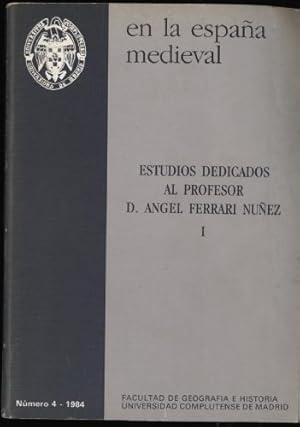 Immagine del venditore per En La Espana Medieval IV venduto da Sapience Bookstore